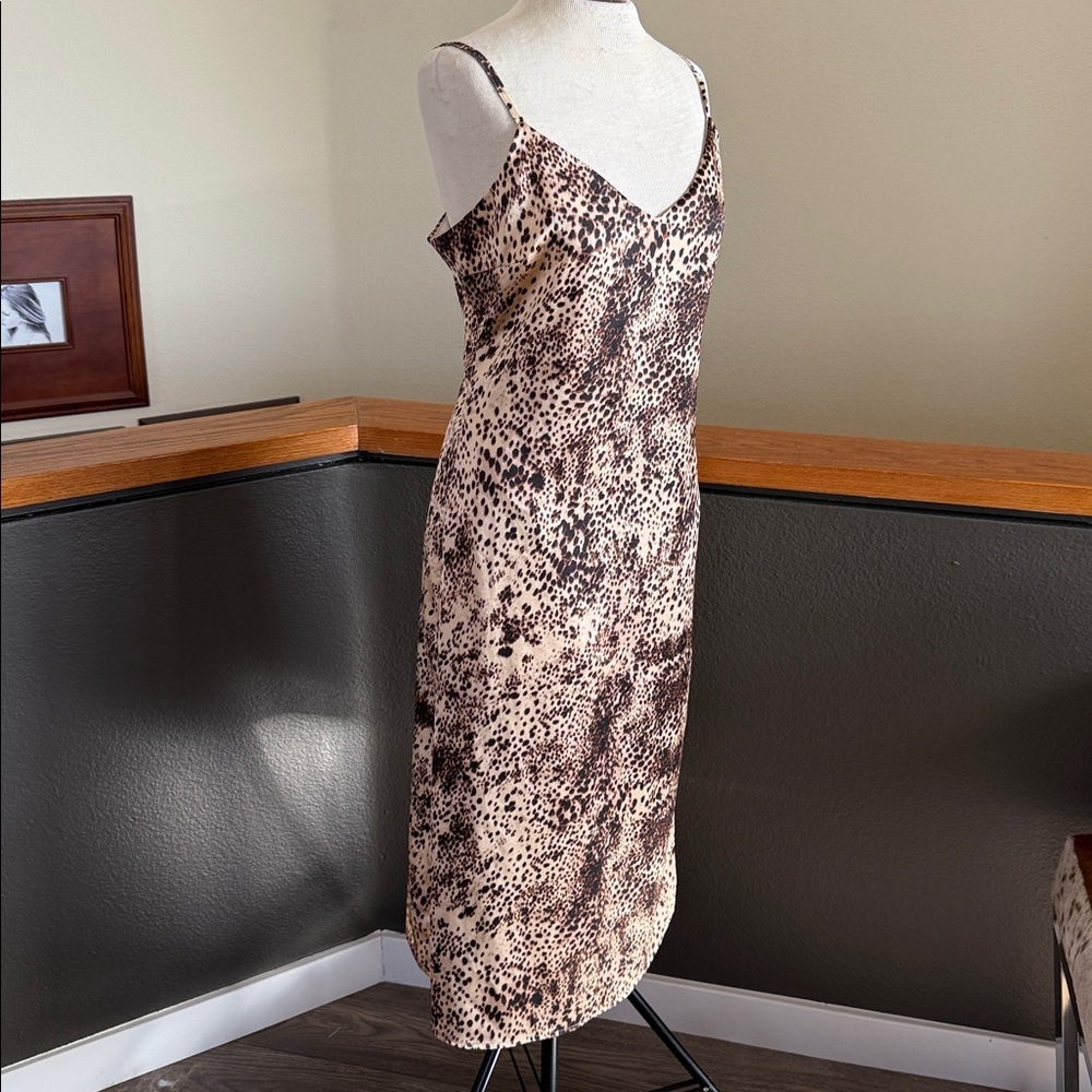 Mello Day Beige and Brown dress